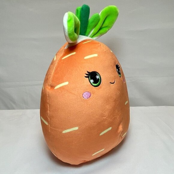 SQUISHMALLOWS Original Caroleena Carrot 12" Stuffed Plush Limited Edition 2022 - Picture 3 of 12